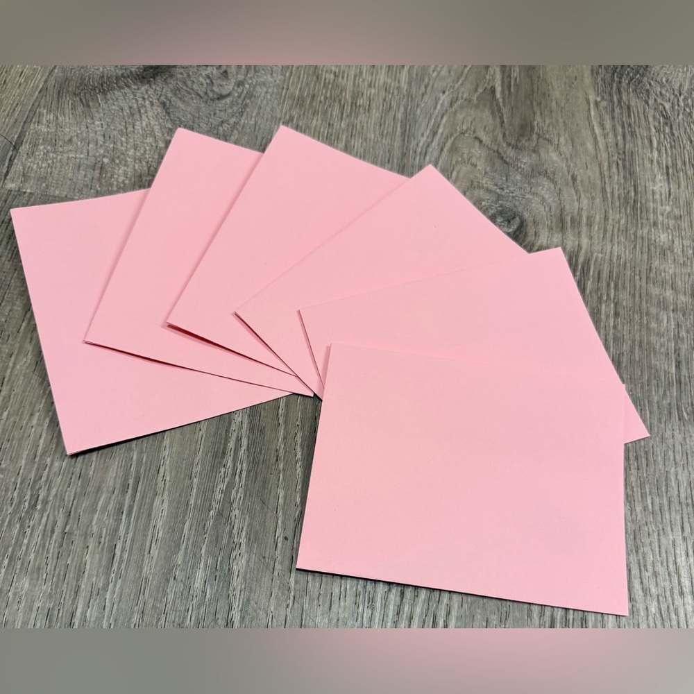 Dusty Rose Pink Envelopes Set of 50 | Invitation Envelopes | 6” x 4.5” - Picture 3 of 3
